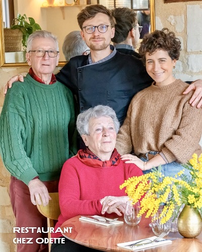 Chez Odette, restaurant du domaine Frédéric Mabileau, à Saint-Nicolas-de-Bourgueil.