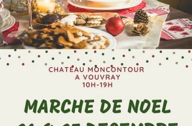 Marché de Noël Moncontour Vouvray