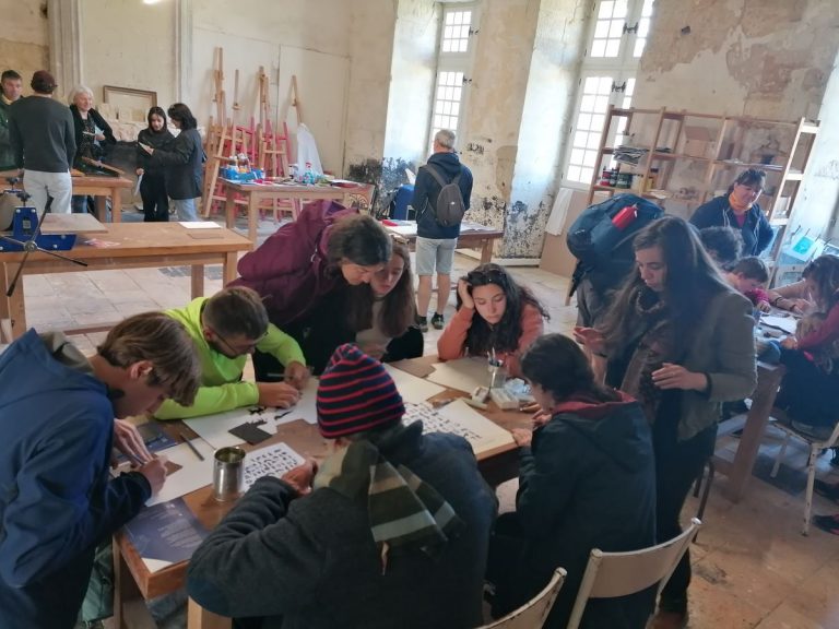 Atelier famille à Fontevraud-1