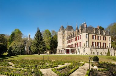 Château vue de la roserai