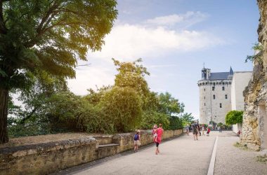 Forteresse royale de Chinon – Val de Loire, France.