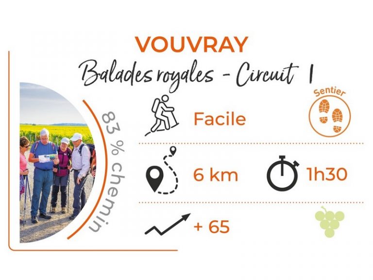 Balades royales, entre Loire, vignes et coteaux – circuit 1-1