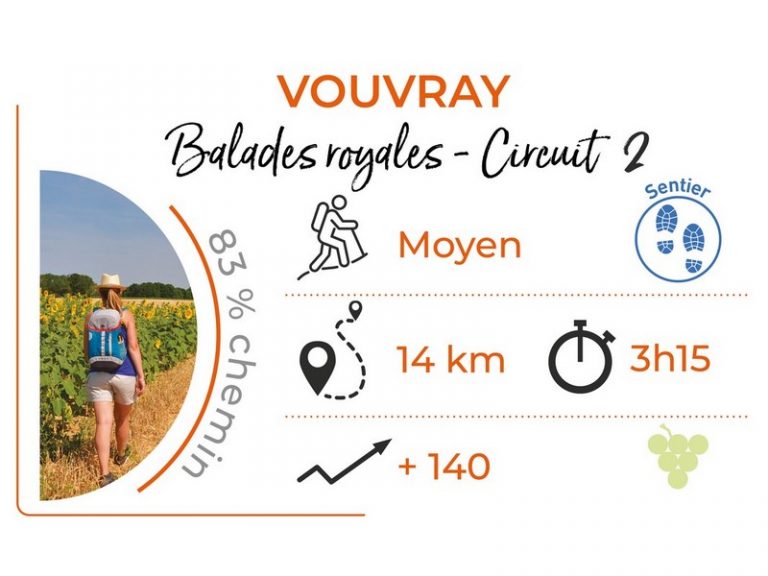 Balades royales, entre Loire, vignes et coteaux – circuit 2-1
