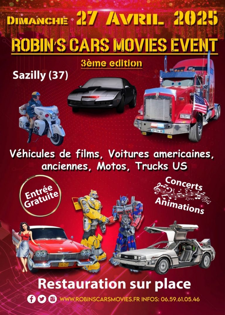 3ème édition du Robin’s Cars Movies Event-1