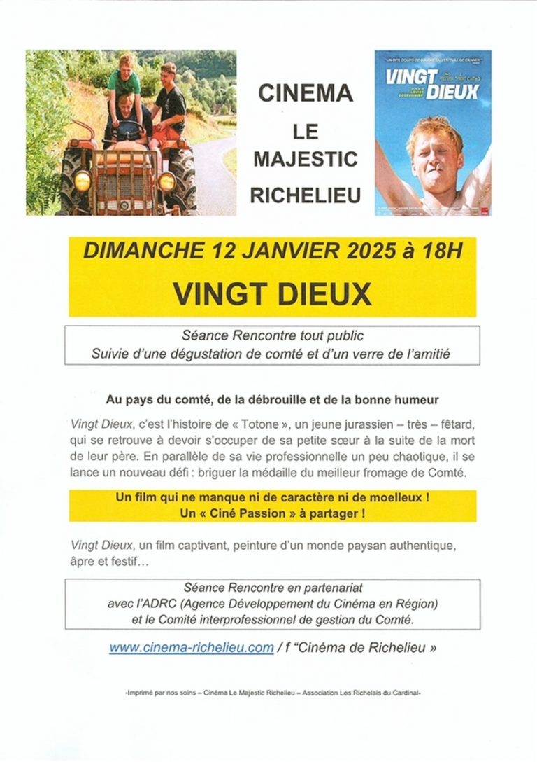 Soirée rencontre : « Vingt Dieux »-1