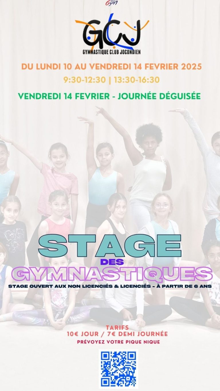 Stage des gymnastiques-1