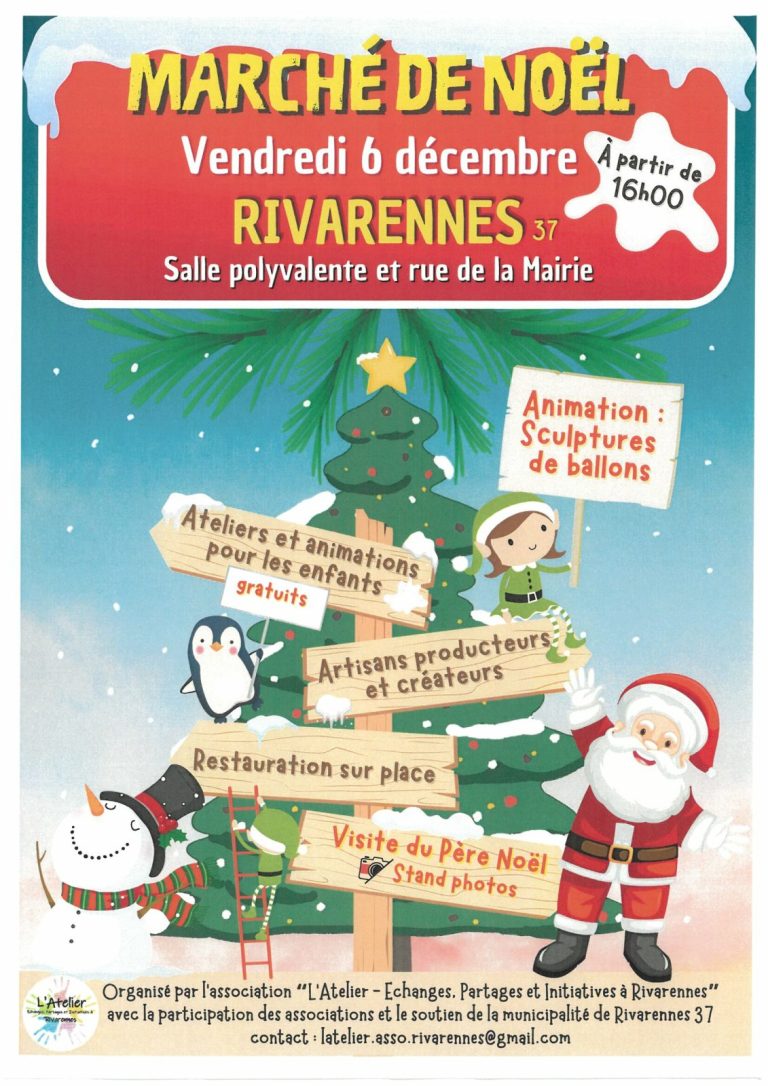 Marché de Noël Rivarennes-1