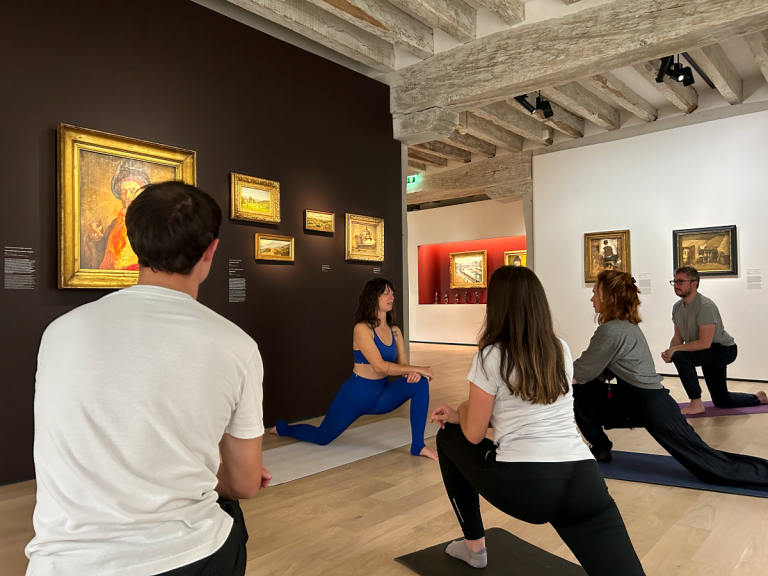 Yin Yoga au musée d’Art moderne de Fontevraud-1