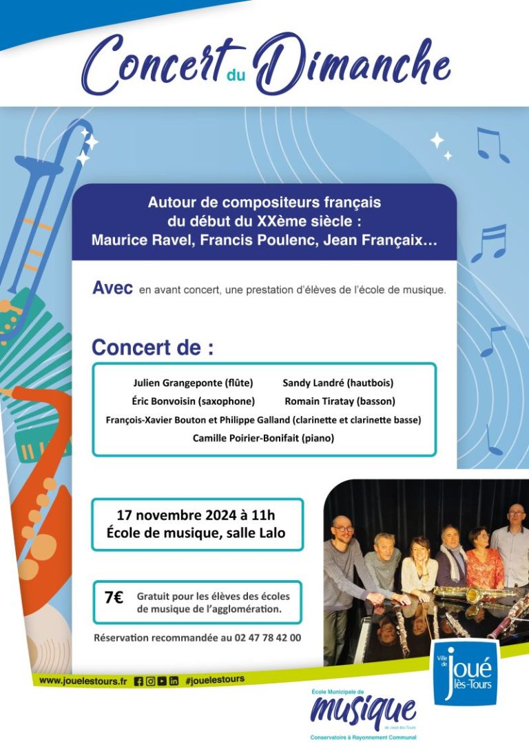 Concert du dimanche : musiques françaises-1