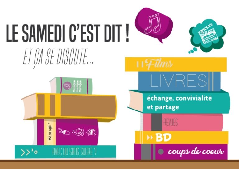 Le samedi c’est dit ! Et ça se discute… Partageons nos coups de cœur !-1