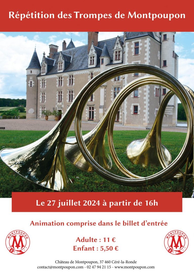 Répétition de Trompes au Château de Montpoupon-3