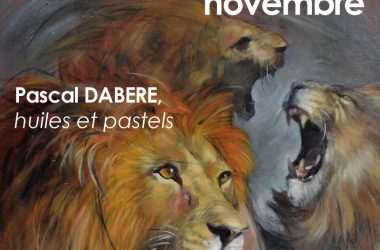 Affiche exposition Pascal Dabere